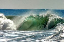 Full blown barrel in San Clemente, California. by Kevin Robert Panizza 